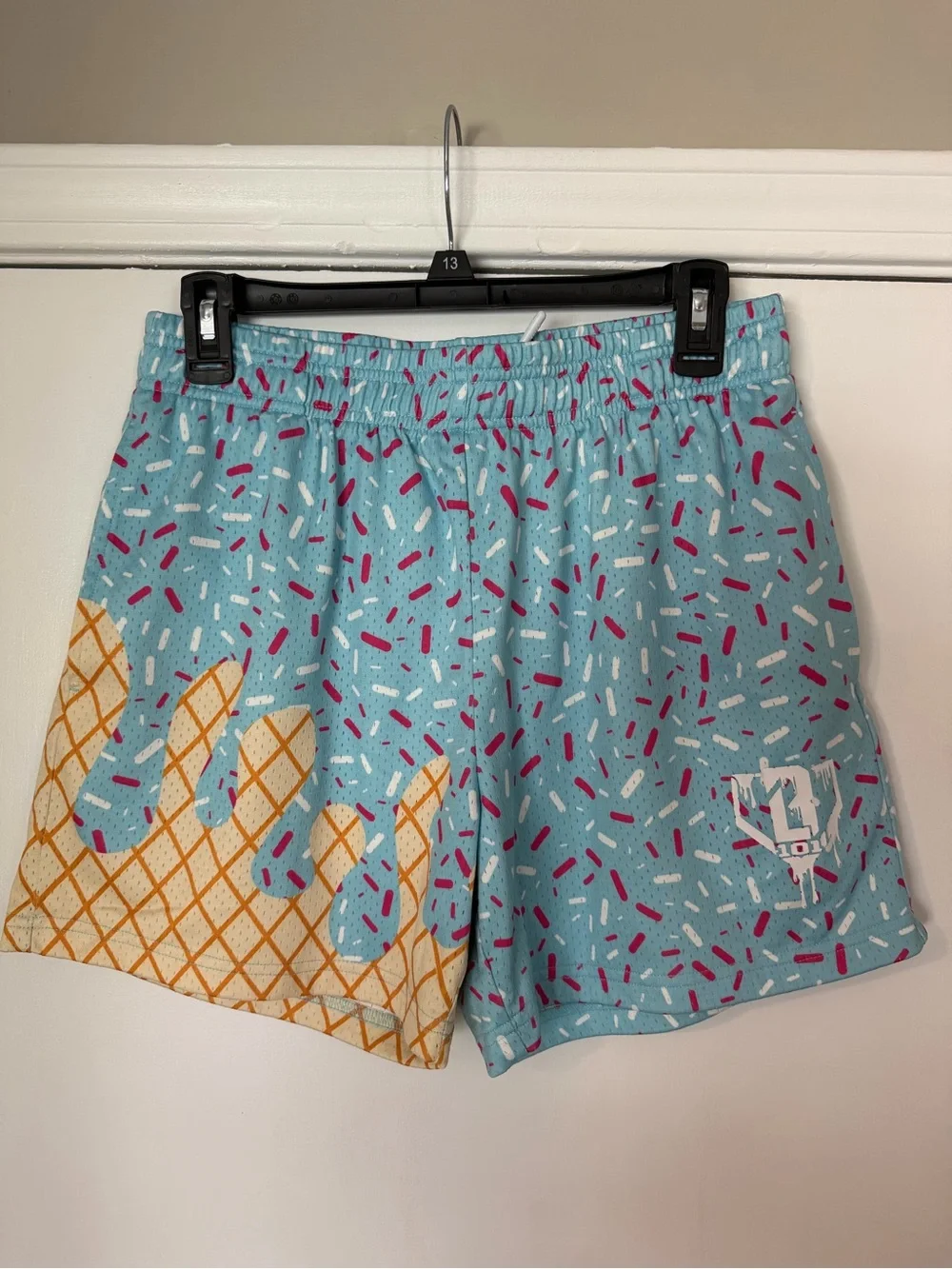 Baseball Lifestyle 101 Ice Cream Blue Shorts